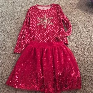 Christmas Girls Size 8/10